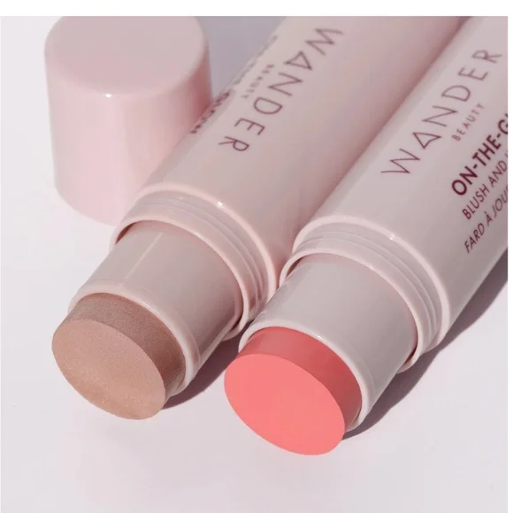 Wander Beauty On-The-Glow in Coral Rose and Nude Glow - Picture 1 of 5